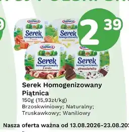 Limonka Serek homogenizowany Piątnica stracciatella oferta