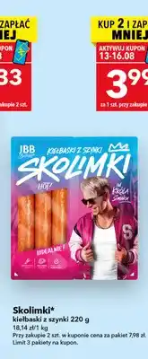 Lewiatan Kiełbaski z szynki JBB Skolimki oferta