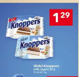 Lewiatan Wafel Knoppers milk oferta