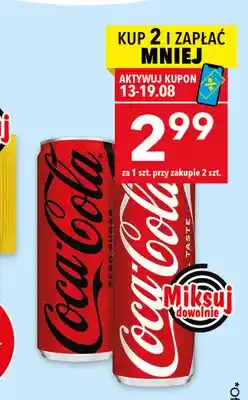 Lewiatan Napój gazowany Coca-Cola Zero cukru oferta