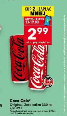 Lewiatan Napój gazowany Coca-Cola Original oferta