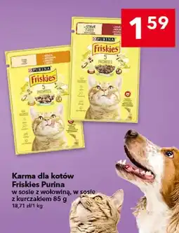 Lewiatan Karma dla kotów Friskies Purina w sosie z wołowiną oferta
