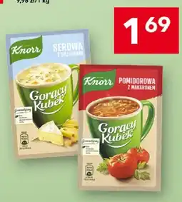 Lewiatan Zupa instant Gorący Kubek Knorr Pomidorowa z makaronem oferta