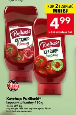 Lewiatan Ketchup Pudliszki Pikantny oferta