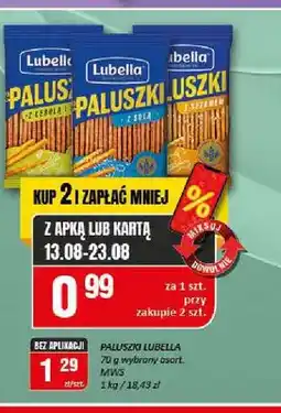 Chorten Paluszki Lubella z solą oferta