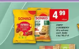 Chorten Chipsy z ciecierzycy Sonko Papryka oferta
