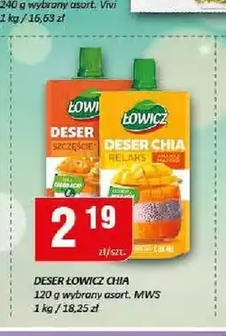Chorten Deser Łowicz Chia oferta