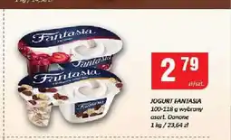 Chorten Jogurt Fantasia z owocami Danone oferta