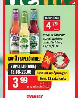 Chorten Piwo smakowe Somersby Blackberry oferta