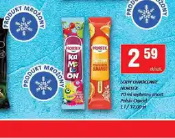 Chorten Lody owocowe Hortex Truskawka Mango oferta