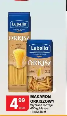 Chorten Makaron orkiszowy Lubella Spaghetti oferta