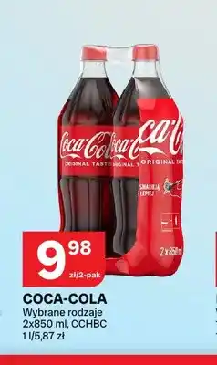 Chorten Napój gazowany Coca-Cola Original 2-pak oferta