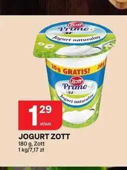 Chorten Jogurt naturalny Zott Primo oferta