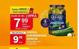 Chorten Ogórki konserwowe Krakus oferta