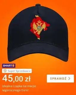 Allegro Czapka z daszkiem Czarnogóra oferta