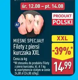 ALDI Filety z piersi kurczaka XXL Mięsne Specjały oferta