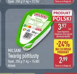ALDI Twaróg półtłusty Milsani oferta