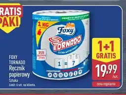 ALDI Ręcznik papierowy Foxy Tornado oferta