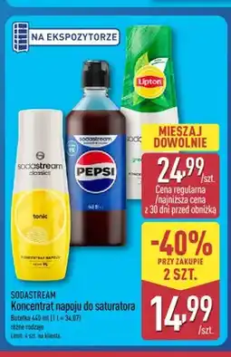 ALDI Koncentrat napoju do saturatora Sodastream Tonic oferta