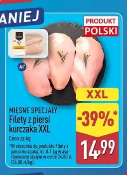 ALDI Filety z piersi kurczaka XXL Mięsne Specjały oferta