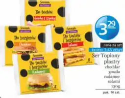 Specjał Ser Topiony plastry cheddar gouda radamer salami oferta