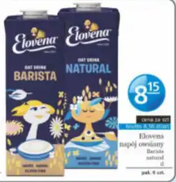 Specjał Elovena napój owiesany Barista natural oferta