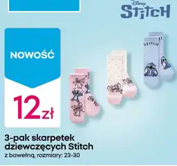 Pepco Skarpety dziewczęce Stitch oferta