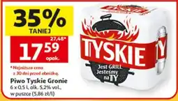 Auchan Piwo Tyskie Gronie oferta