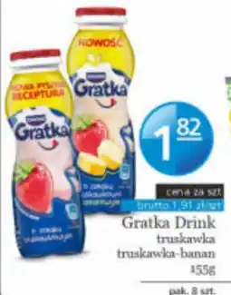 Specjał Gratka Drink truskawka-banan oferta