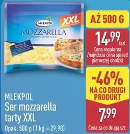 ALDI MLEKPOL Ser mozzarella tarty XXL oferta