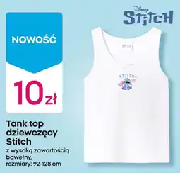 Pepco Tank top dziewczęcy Stitch oferta
