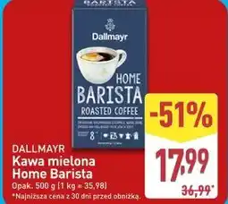 ALDI DALLMAYR Kawa mielona Home Barista oferta