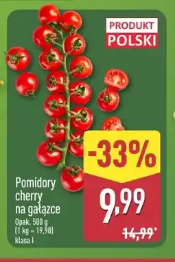 ALDI Pomidory cherry na gałązce oferta