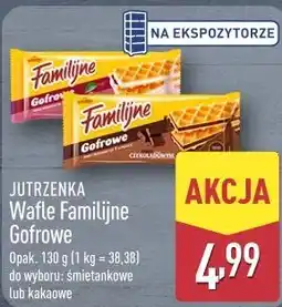 ALDI Jutrzenka Wafle Familijne Gofrowe oferta
