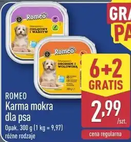 ALDI Romeo Karma mokra dla psa oferta