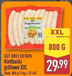 ALDI GUT DREI EICHEN Kiełbaski grillowe XXL oferta