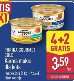 ALDI Purina Gourmet Gold Karma mokra dla kota oferta