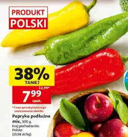 Auchan Papryka podłużna mix oferta