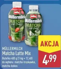 ALDI MÜLLERMILCH Matcha Latte Mix oferta