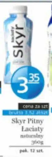 Specjał Skyr Pitny Laciaty naturalny oferta