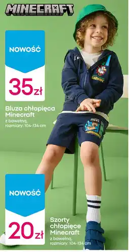 Pepco Bluza chłopięca Minecraft oferta