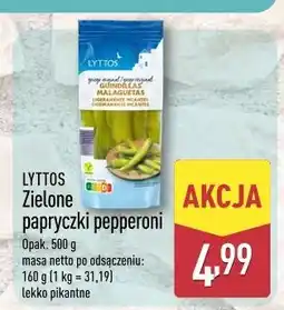 ALDI LYTTOS Zielone papryczki pepperoni oferta