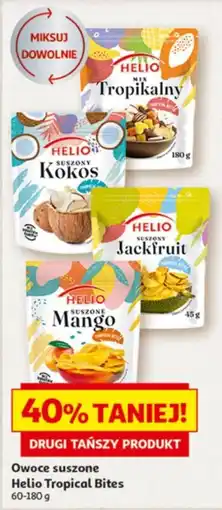 Auchan Owoce suszone Helio Tropical Bites oferta