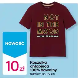 Pepco Koszulka chłopięca 100% bawełny oferta