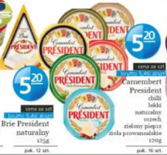 Specjał Camembert President oferta