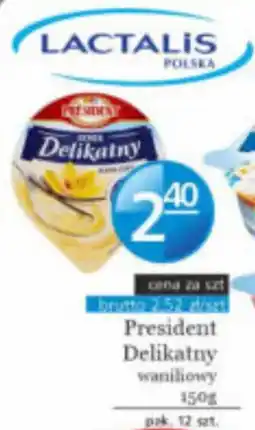 Specjał President Delikatny waniliowy oferta