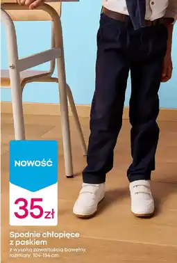 Pepco Spodnie chłopięce z paskiem oferta