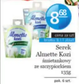 Specjał Serek Almette Kozi śmietankowy ze szczypiorkiem oferta