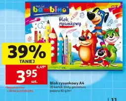 Auchan Blok rysunkowy A4 oferta