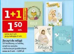 Auchan Zeszyt do religii oferta